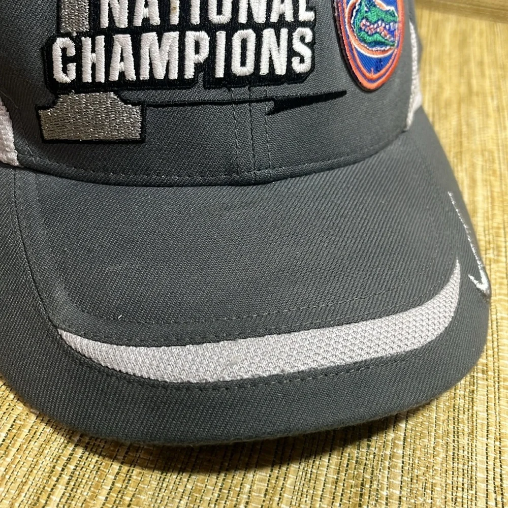 Nike Gray National 2008 Championship Celebration Hat